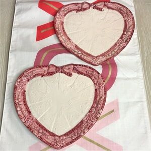 Vintage Heart Plates 💕